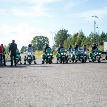 Motociklininkai ir policija – kartu už saugumą keliuose