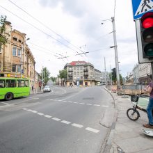 Dėmesio! Vienoje judriausių Kauno sankryžų – eismo apribojimai