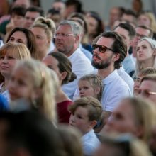 Po Pažaislio liepomis aidėjo geriausios L. Adomaičio dainos