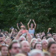 Po Pažaislio liepomis aidėjo geriausios L. Adomaičio dainos