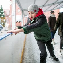 Žiemos pramoga gryname ore, bet po stogu 