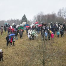 Žiemą Rumšiškėse varė lietus