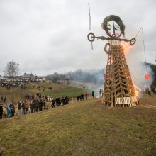 Žiemą Rumšiškėse varė lietus