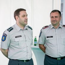 Įkasta kapsulė paskelbė naujojo Kauno policijos komisariato statybų pradžią