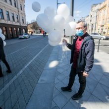 Architektai susirinko palaikyti teisiamą A. Karalių: nusikaltėliai pučia burbulus