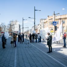 Architektai susirinko palaikyti teisiamą A. Karalių: nusikaltėliai pučia burbulus