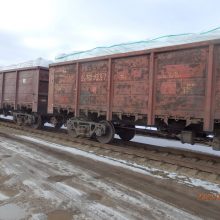 Medžiaga dėl 15 vagonų sulaikytų baltarusiškų trąšų prijungta prie ikiteisminio tyrimo