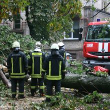 Rudens vėjai tikrina pajūrį