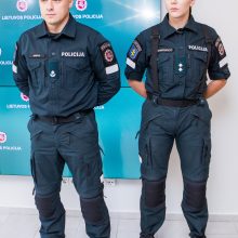 Policija pristatė naujas pareigūnų uniformas