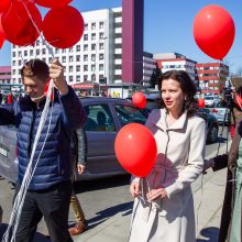 Santariškių medicinos miestelyje – akcija „Nebūk trombas!“