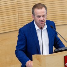 Seimas nepanaikino P. Gražulio neliečiamybės