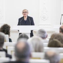 Į Nacionalinių kultūros ir meno premijų ceremoniją neįleista viena laureačių