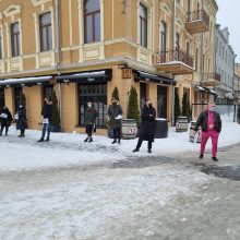 Kauno barai ir kavinės prisijungė prie protesto akcijos