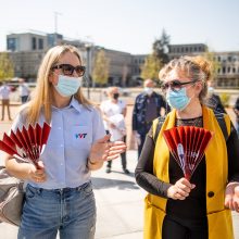 Vilniaus viešojo transporto vairuotojų kantrybė trūko: susirinko į mitingą