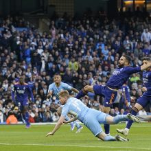 Futbolo šou: įvarčių fiestoje „Manchester City“ palaužė „Real“ klubą