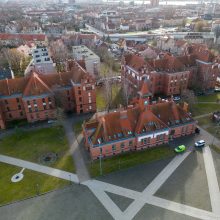Klaipėdos universitetas ieško rangovo bendrabučio statyboms