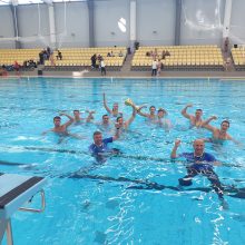 Vilniaus vandensvydininkai pirmą kartą triumfavo Šiaurės Europos čempionate