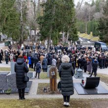 Vilniaus Antakalnio kapinėse palaidotas režisierius R. Tuminas