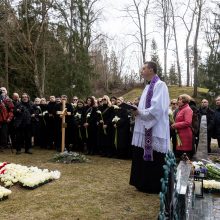 Vilniaus Antakalnio kapinėse palaidotas režisierius R. Tuminas