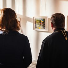 D. Nausėdienė susitiko su Ukrainos graikų apeigų katalikų bažnyčios vadovu