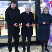 Gargžduose atidaryta nauja autobusų stotis