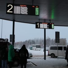 Gargžduose atidaryta nauja autobusų stotis