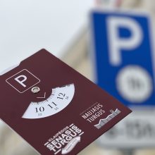Automobilį prie Klaipėdos senojo turgaus galima parkuoti nemokamai