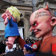 Londone į protestą renkasi „Brexit“ priešininkai