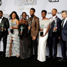 JAV Ekrano aktorių gildijos apdovanojimuose triumfavo „Juodoji pantera“
