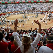 Šiemet per Pamplonos festivalį subadyti aštuoni žmonės