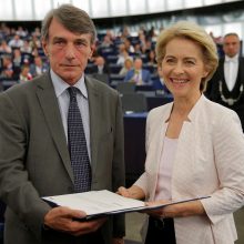 U. von der Leyen išrinkta naująja Europos Komisijos vadove