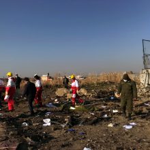 Kanados premjeras: Ukrainos keleivinį lėktuvą numušė iraniečių raketa