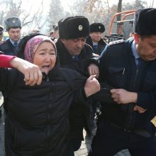 Kazachstane sulaikyta iki 100 opozicijos protestuotojų