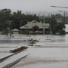 „Šimtmetį neregėtų“ potvynių užkluptą Australiją vėl skalauja liūtys