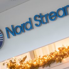 „Gazprom“ vadovas Rusijos prezidentui: dujotiekis „Nord Stream 2“ parengtas