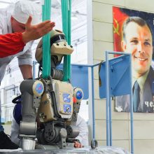 Rusija nebenaudos roboto FEDOR per būsimas kosmoso misijas