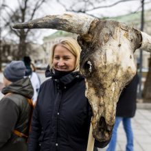 Protestuojantys pienininkai: ministrui turbūt reikėtų pasimuilinti ausis ir nusiplauti liežuvį