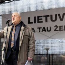 Prie Seimo 1 tūkst. pieno gamintojų reikalauja paramos, K. Navicko pasitraukimo