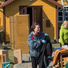 Tauragės rajone sudegė klebonijos pastato stogas