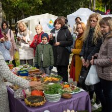 Sveiko maisto šventė: iškyla neapsiriboja tik šašlykais ir traškučiais