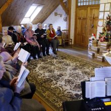 Labdaros organizacija sukvietė garbaus amžiaus klaipėdiečius