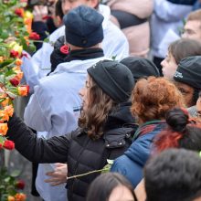 Berlyno sienos griūties 30-metis: A. Merkel paragino ginti demokratiją ir laisvę