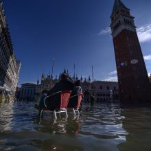 Europos Sąjunga pasirengusi padėti potvynio užtvindytai Venecijai