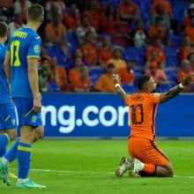 Europos futbolo čempionatas: Nyderlandai palaužė Ukrainą