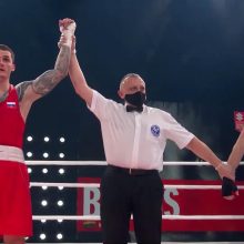 Lietuvos boksininkas pralaimėjo pasaulio bokso čempionui