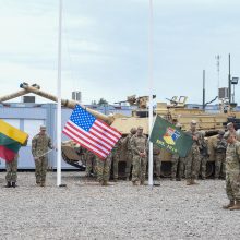 Pabradėje atidarius karinę stovyklą amerikiečiams, Lietuva tikisi didesnio JAV dėmesio