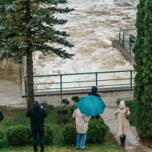 Meras: dėl vandens lygio Akmenoje ekstremali situacija Kretingoje neskelbiama