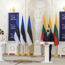 G. Nausėda: Lietuva ir Estija su nerimu stebi padėtį Rusijoje ir Baltarusijoje