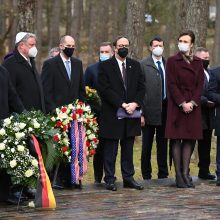 Panerių memoriale pagerbtos Holokausto aukos