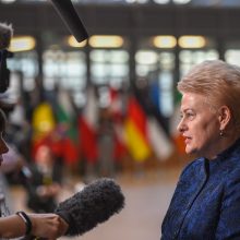 D. Grybauskaitė ragina Londoną konstruktyviai panaudoti papildomą laiką „Brexit“